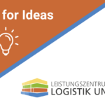 Schriftzug "Call for ideas" + LZ Logo