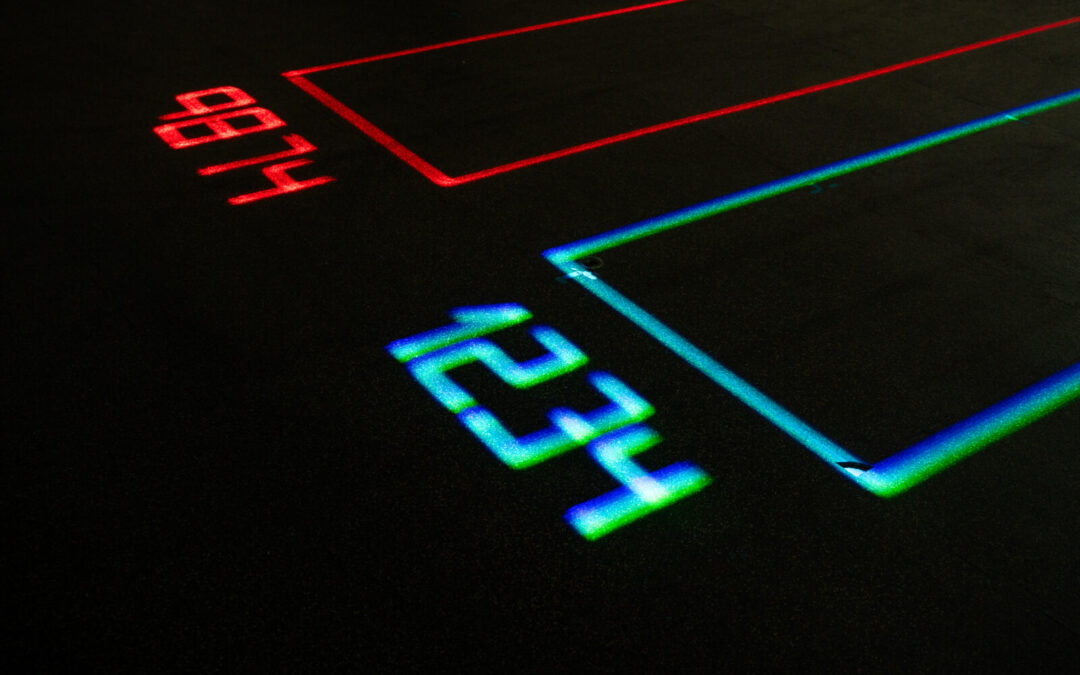 Increased efficiency in logistics through laser projection